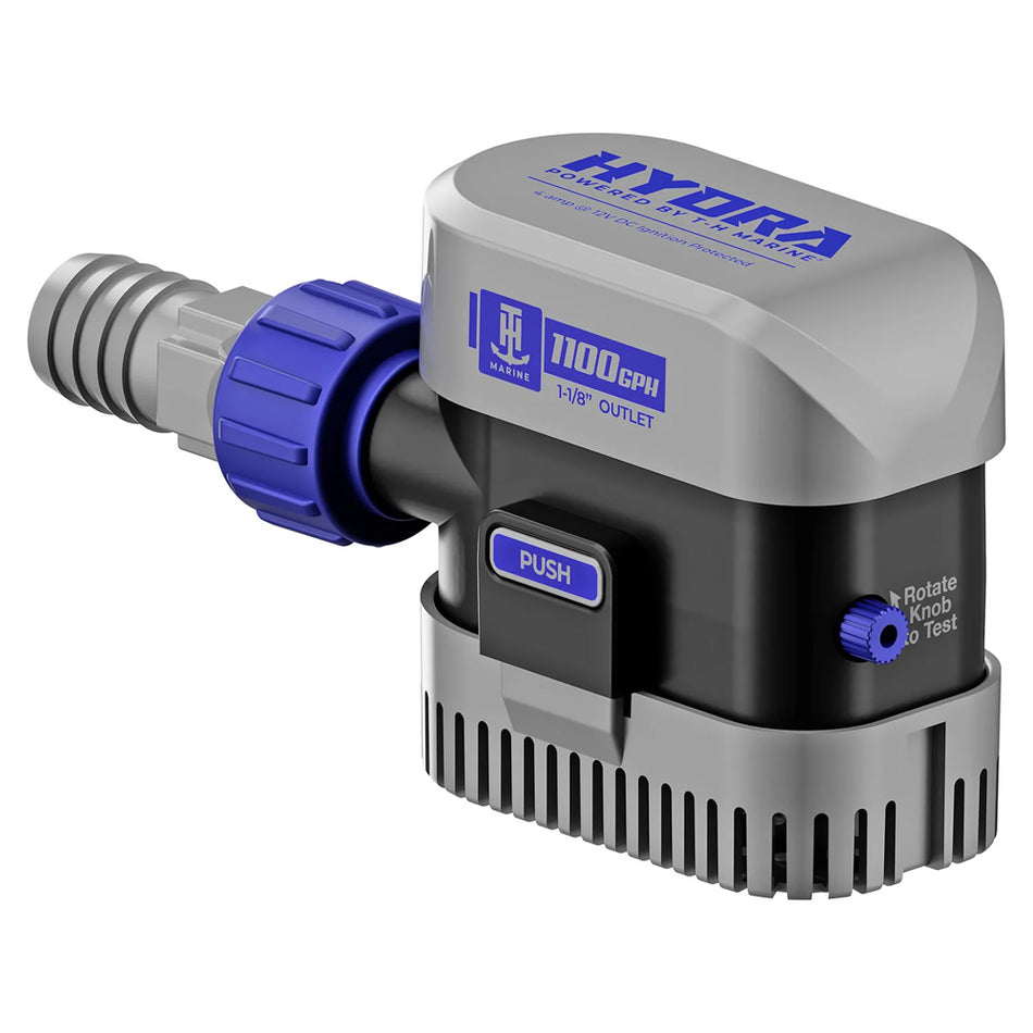 T-H Marine Supplies HYDRA Automatic Bilge Pump - 1100 GPH, 12V