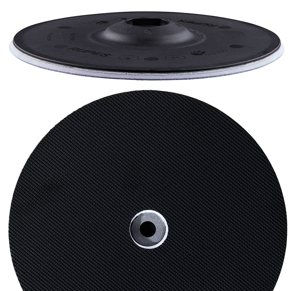 RUPES PrecisionPro Backing Plate - 125mm/5 inch Velcro M8 Bolt for Orbital Polishers