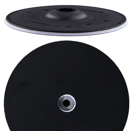 RUPES PrecisionPro 150mm/6 Inch Velcro Backing Plate with M8 Bolt and Shroud Lubricant