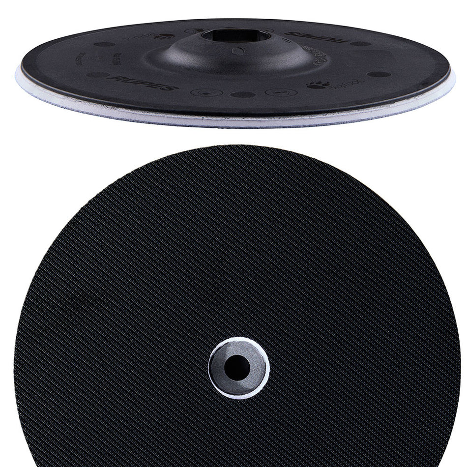 RUPES PrecisionPro 150mm/6 Inch Velcro Backing Plate with M8 Bolt and Shroud Lubricant