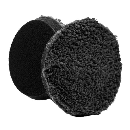 Lake Country HDO Black Microfiber Polishing Pad 3.5 Inch for Long-Throw Polishers
