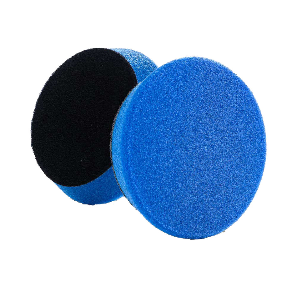 Lake Country SDO Blue Heavy Polishing Pad 3.5-Inch x 7/8-Inch (2-Pack)