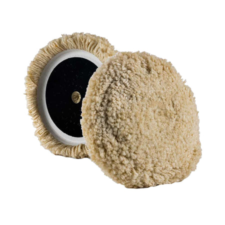 Lake Country 50/50 Steamed Twisted Wool/Polyester Pad 8" x 1.5" (Part Number: 19-040-LC)