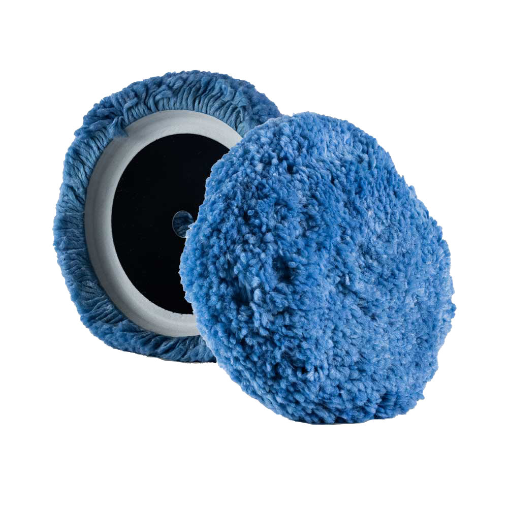Lake Country 16-600-LC 8-Inch by 1.5-Inch 100% Steamed Untwisted Wool/Silk Pad