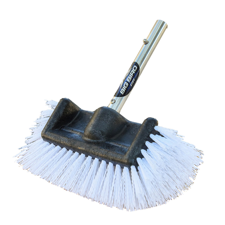 TD Mop Big Bird Brush - Stiff, 10-Inch Heavy-Duty Scrub Brush
