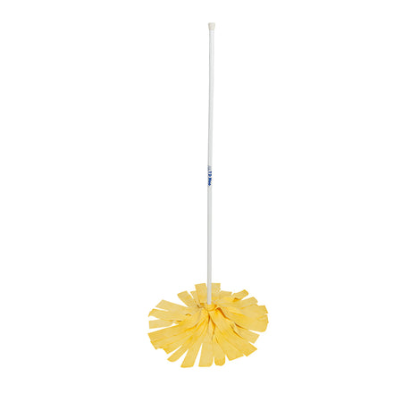 TD Mop 6' Double White Deluxe Mop with Standard Material for Heavy-Duty Cleaning