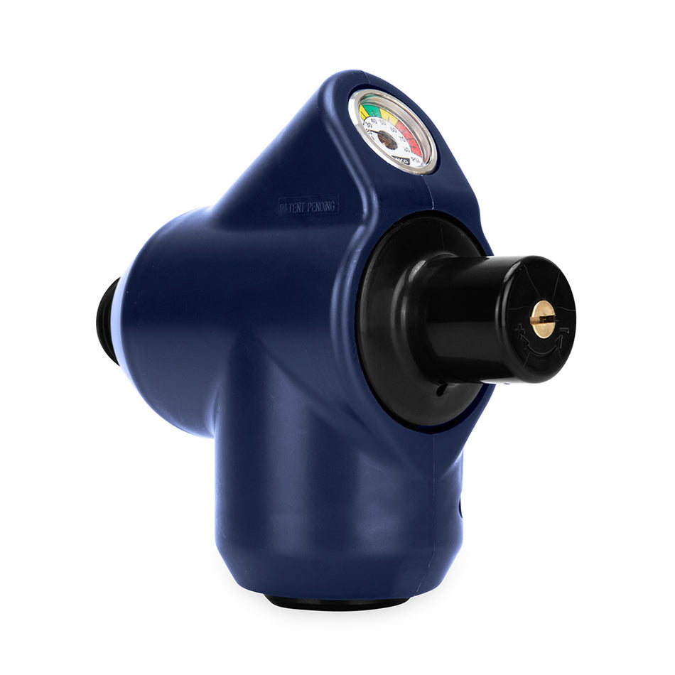 Camco 40065 90 Degree Adjustable Water Pressure Regulator with Gauge for RVs