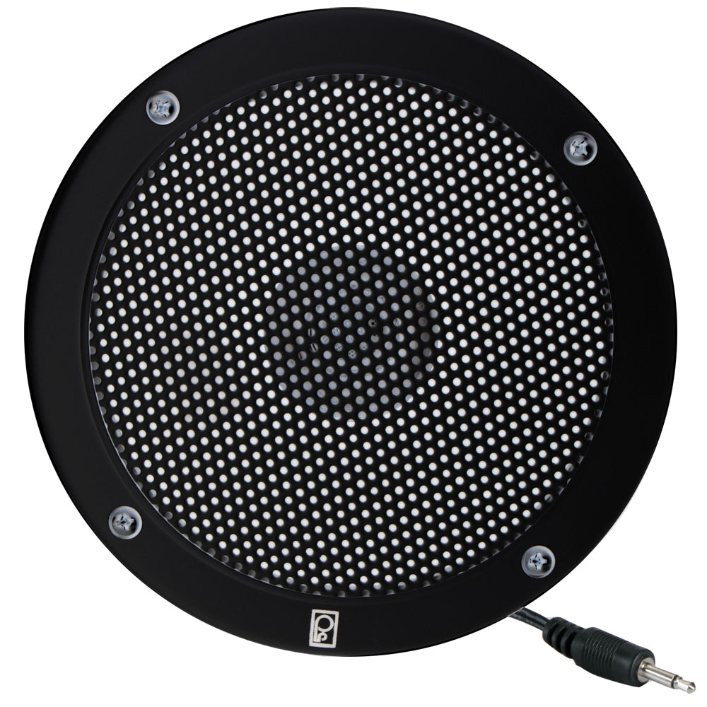 Poly-Planar MA-1000 5-inch VHF Extension Speaker - Waterproof Marine Communication Speaker