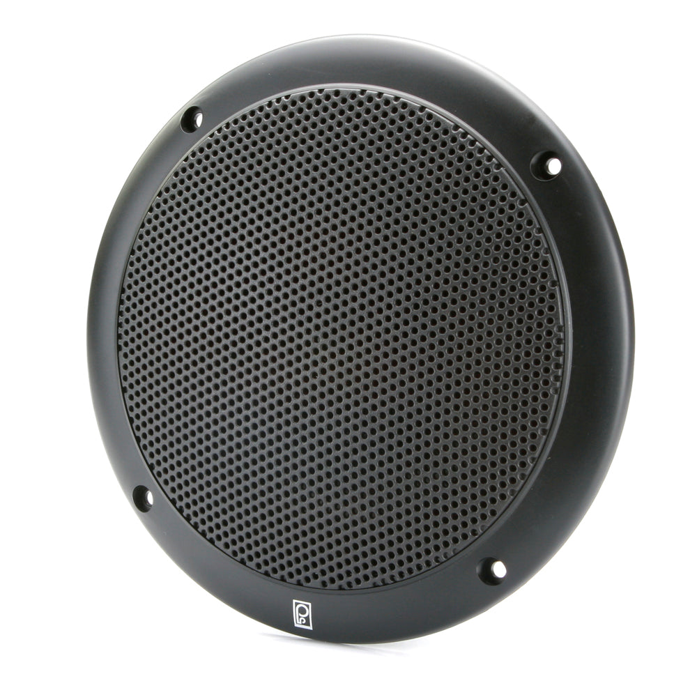 Poly-Planar MA-4054 4-Inch 80 Watt Waterproof Marine Speakers - Black