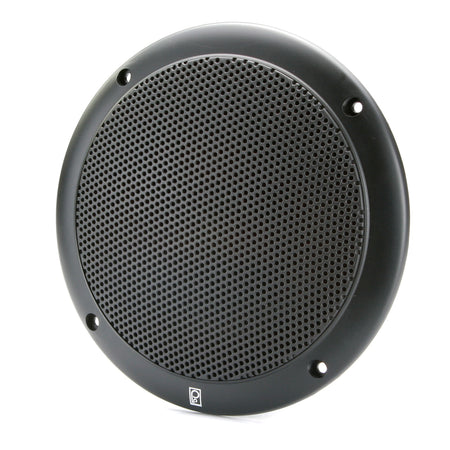 Poly-Planar MA-4054 4-Inch 80 Watt Waterproof Marine Speakers - Black