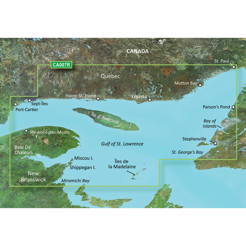 Garmin BlueChart? g3 Vision? HD - VCA007R - Les Mechins - St. George's Bay - microSD*/SD*