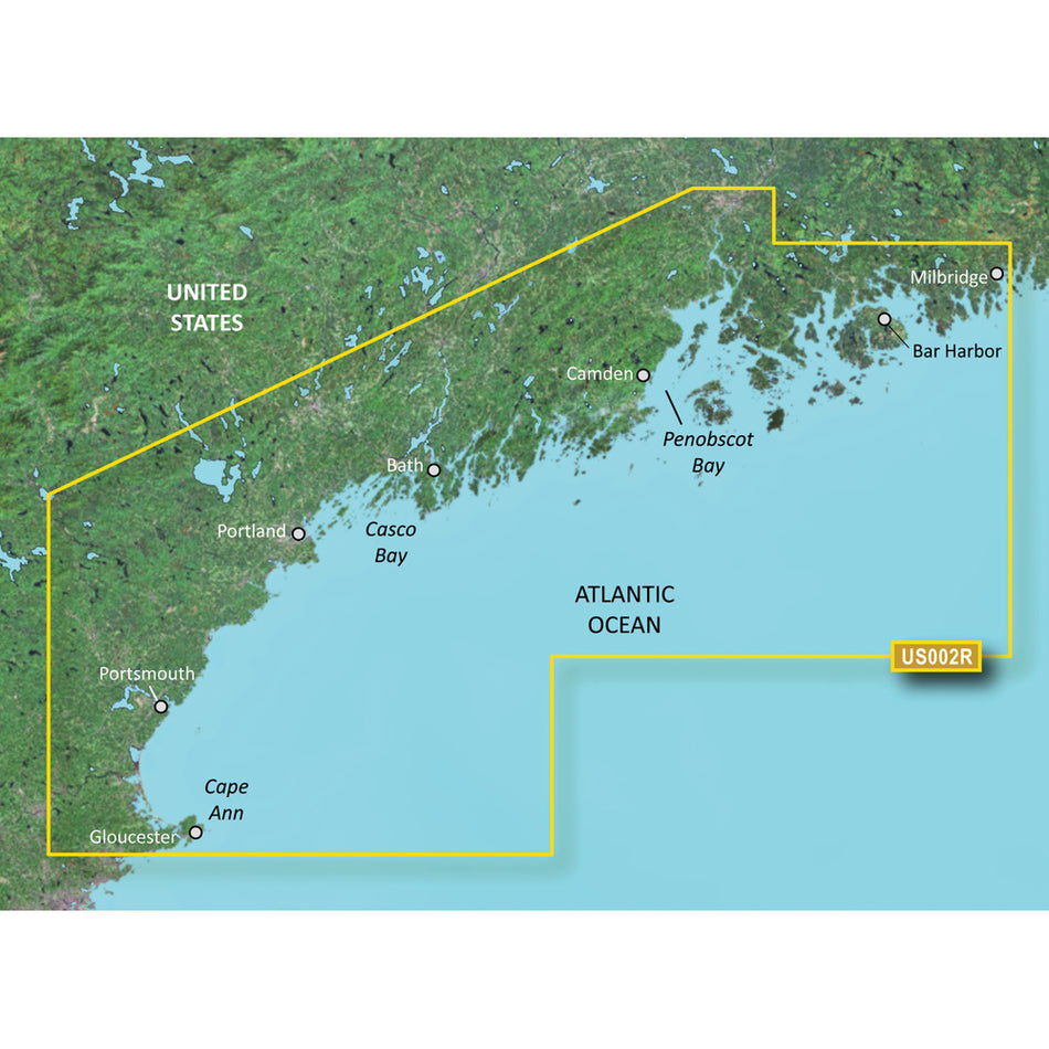 Garmin BlueChart? g3 Vision? HD - VUS002R - South Maine - microSD*/SD*