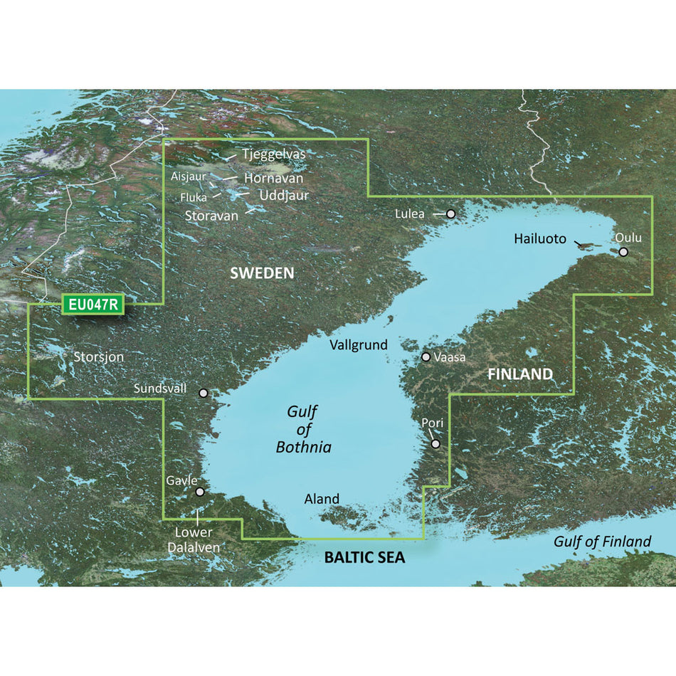 Garmin BlueChart? g3 Vision? HD - VEU047R - Gulf of Bothnia - microSD*/SD*