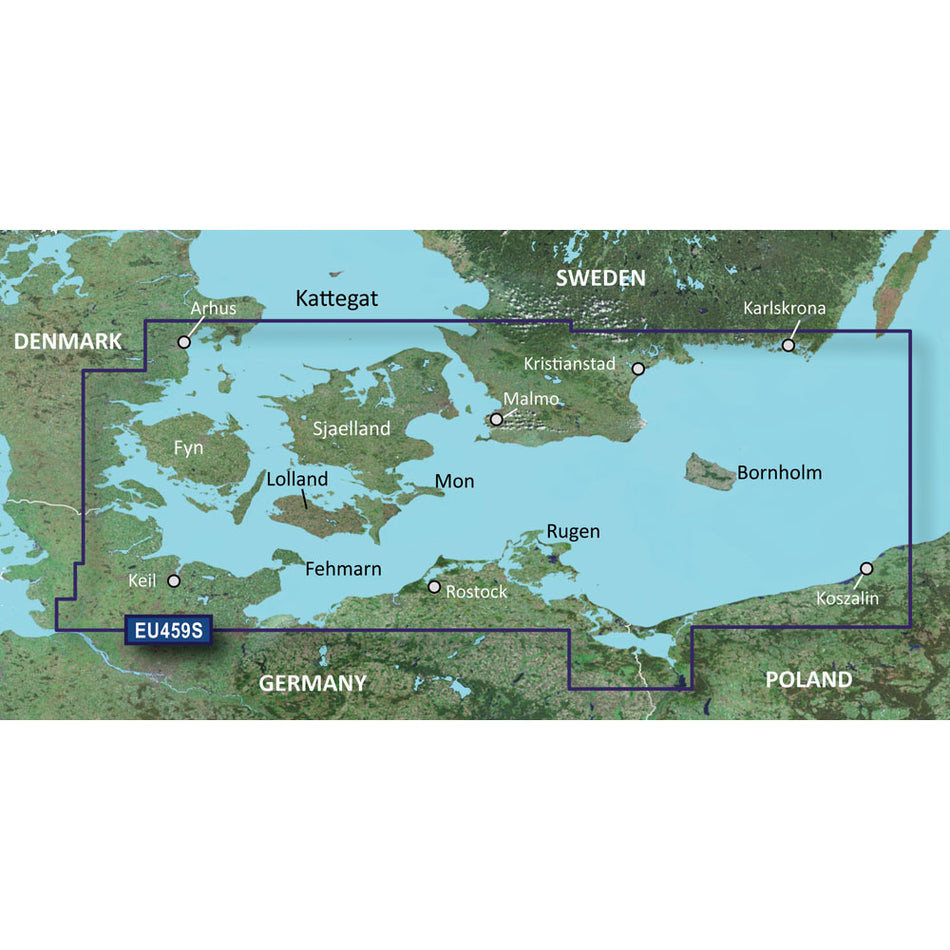 Garmin BlueChart? g3 Vision? HD - VEU459S - Arhs-Kiel-Koszalin - microSD*/SD*