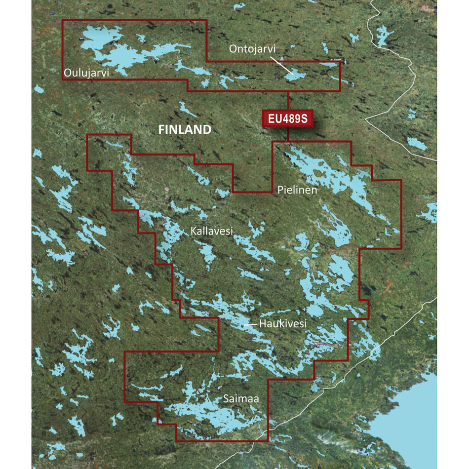 Garmin BlueChart g3 Vision HD VEU489S - Kupio-Lappeenranta - microSD/SD