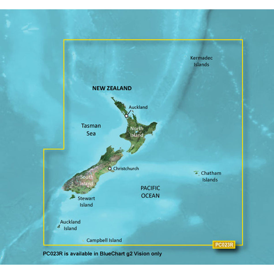 Garmin BlueChart? g3 Vision? HD - VPC023R - New Zealand - microSD*/SD*