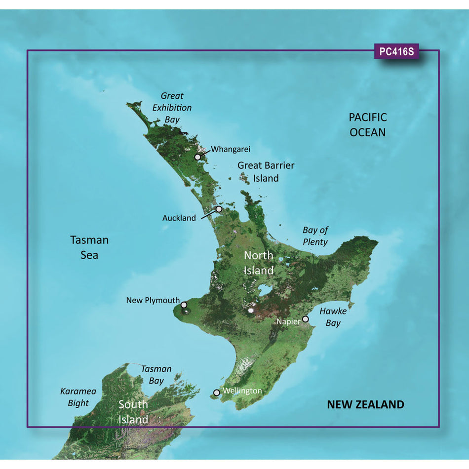 Garmin BlueChart? g3 Vision? HD - VPC416S - New Zealand North - microSD*/SD*