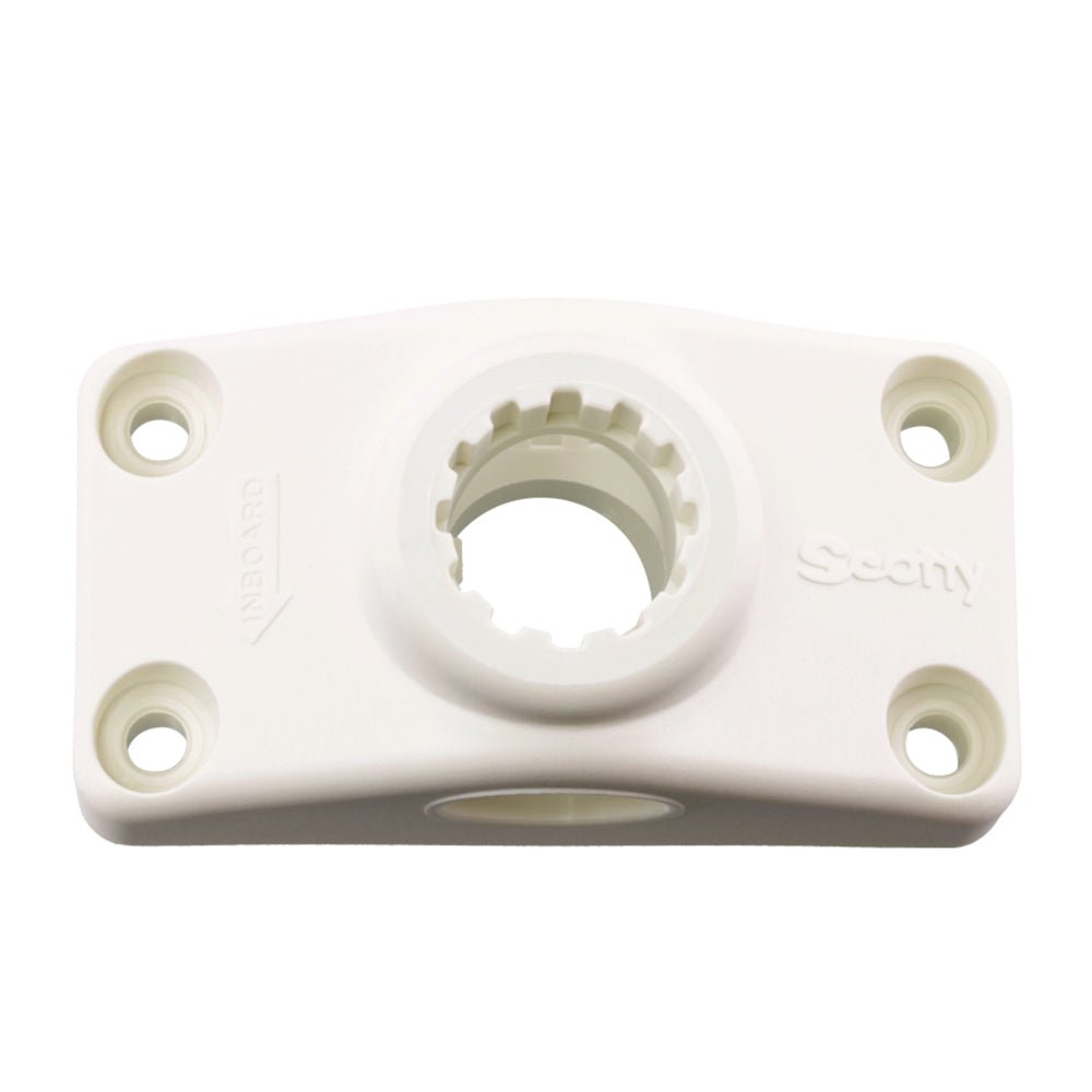 Scotty Combination Side / Deck Mount - White