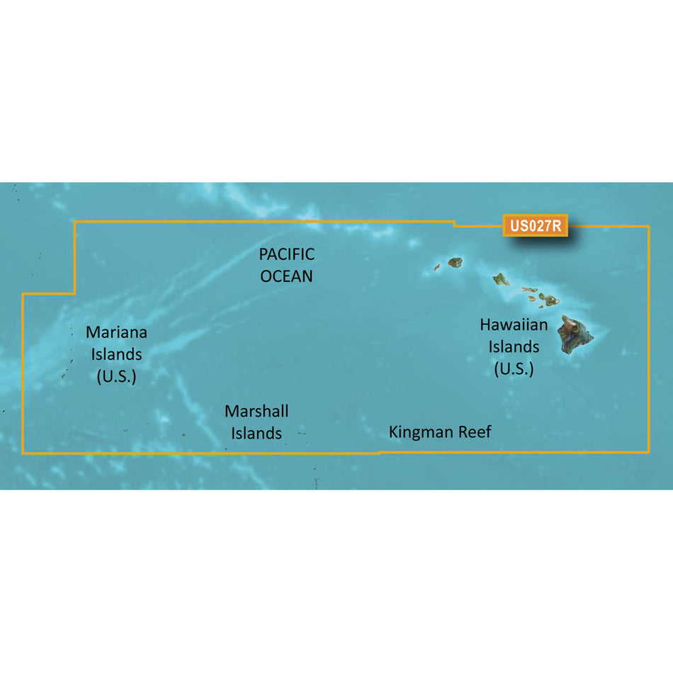 Garmin BlueChart? g3 HD - HXUS027R - Hawaiian Islands & Mariana Islands - microSD*/SD*