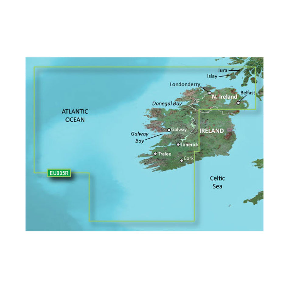 Garmin BlueChart? g3 HD - HEU005R - Ireland West Coast - microSD*/SD*