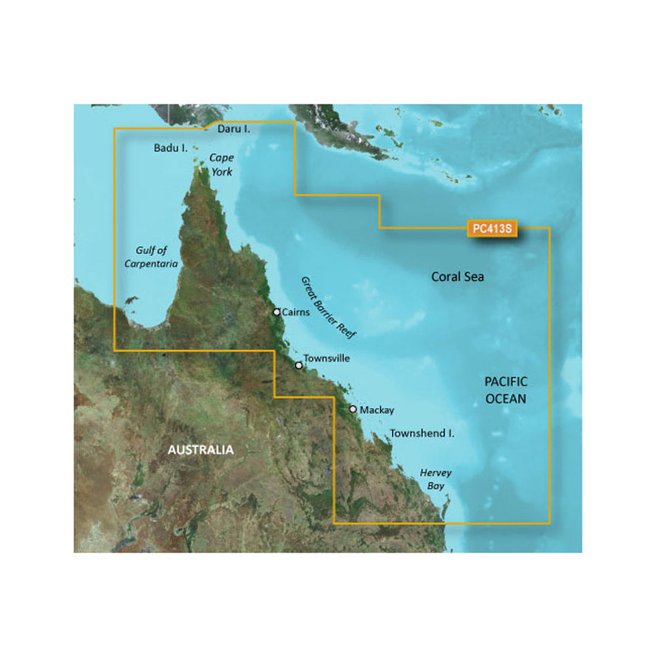 Garmin BlueChart? g3 HD - HXPC413S - Mornington Island to Hervey Bay - microSD*/SD*