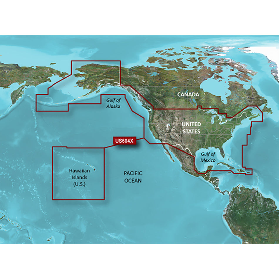 Garmin BlueChart? g3 HD - HXUS604x - US All & Canadian West - microSD*/SD*