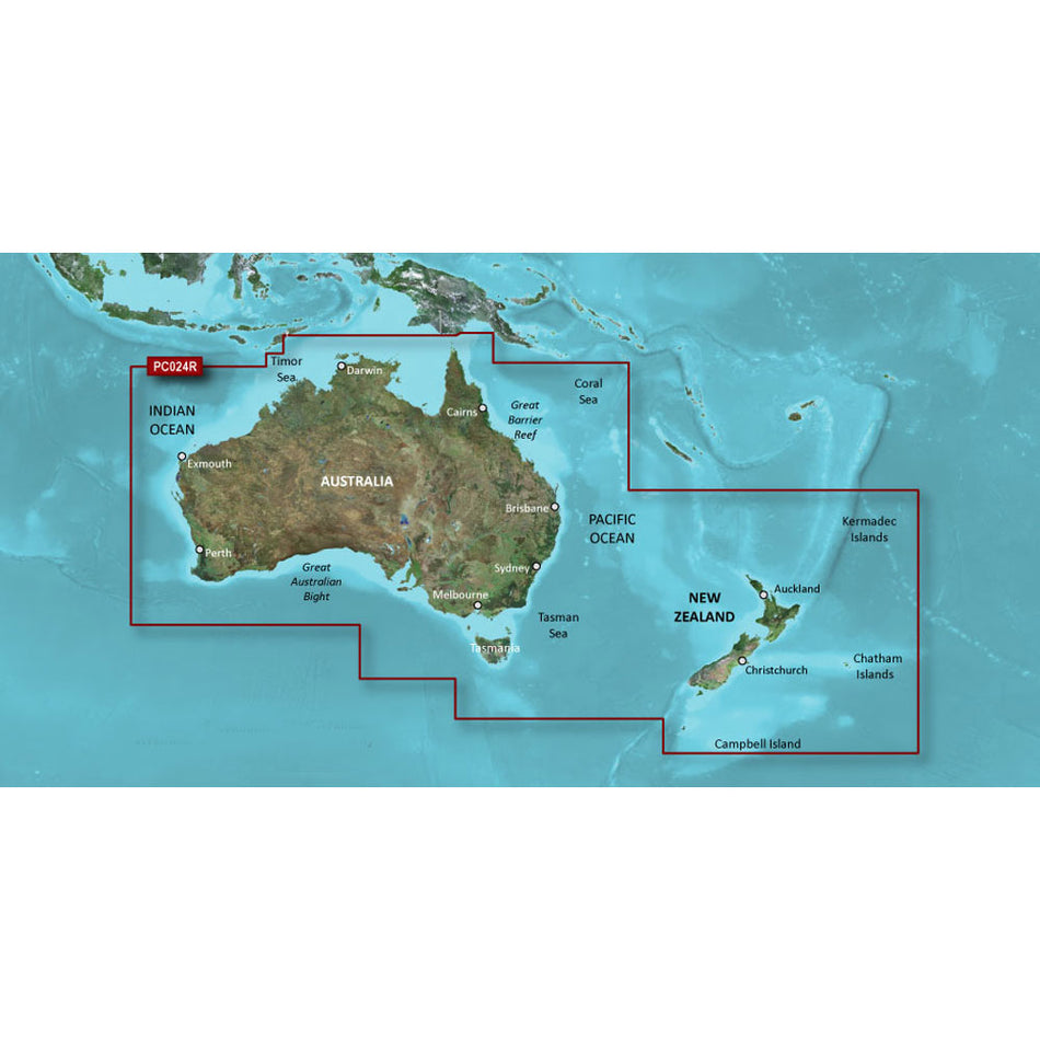 Garmin BlueChart? g3 HD - HXPC024R - Australia & New Zealand - microSD*/SD*