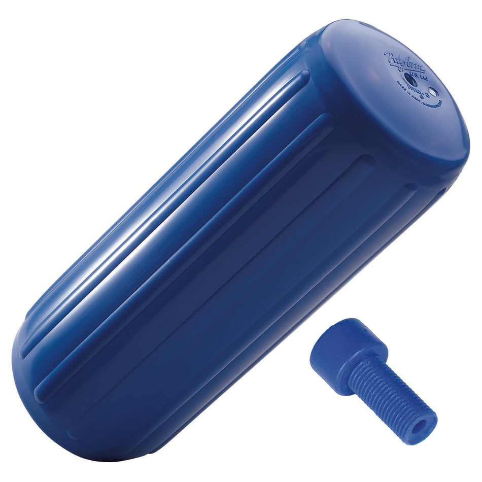 Polyform HTM-1 Fender 6.3" x 15.5" - Blue w/Adapter