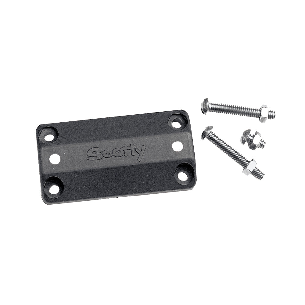 Scotty 242 Rail Mounting Adapter 7/8"-1" - Black