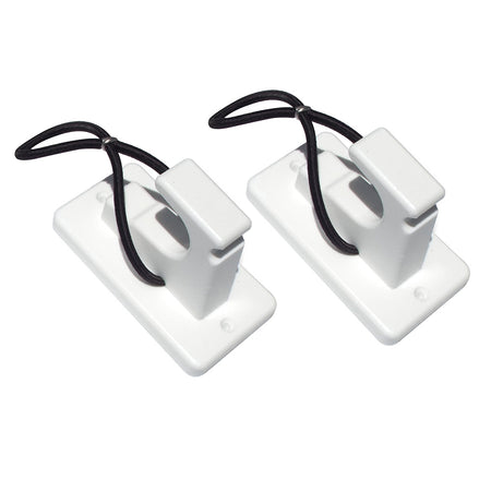 Deep Blue Marine Rod, Gaff, Brush & Dock Line Holder - Pair