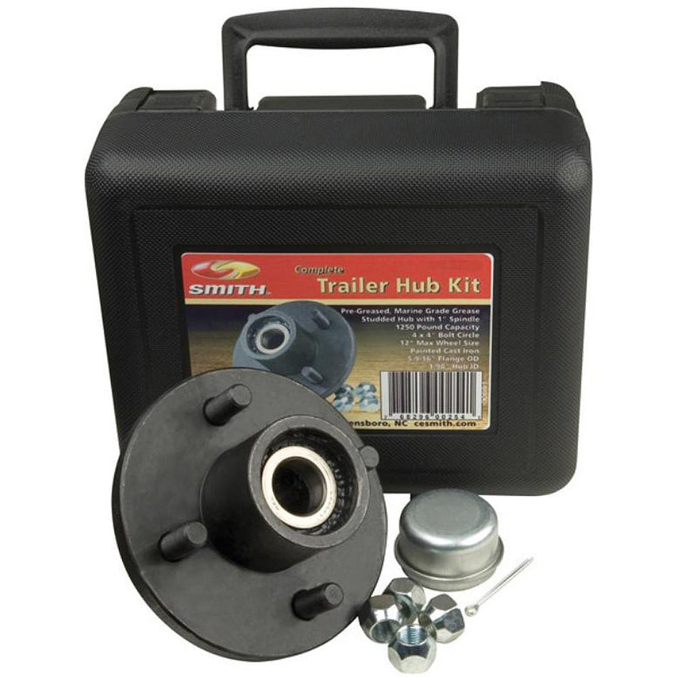 C.E. Smith Trailer Hub Kit Package 1-1/16" Stud 4 x 4 - 13109