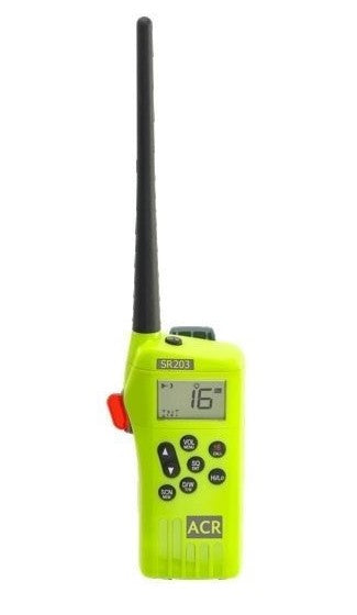 Acr 2827 Multi Channel Gmdss Waterproof Hand Held Vhf Sr203