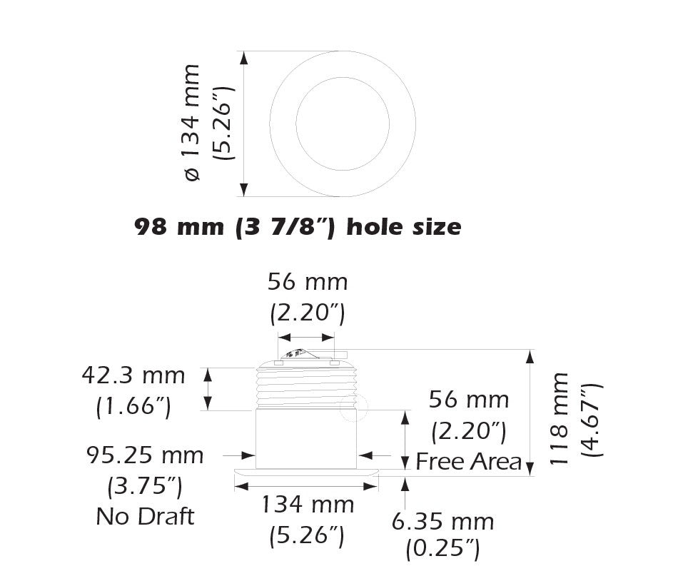 Airmar B175c-0-m 0d Tilt Medium Chirp With Mm Connector