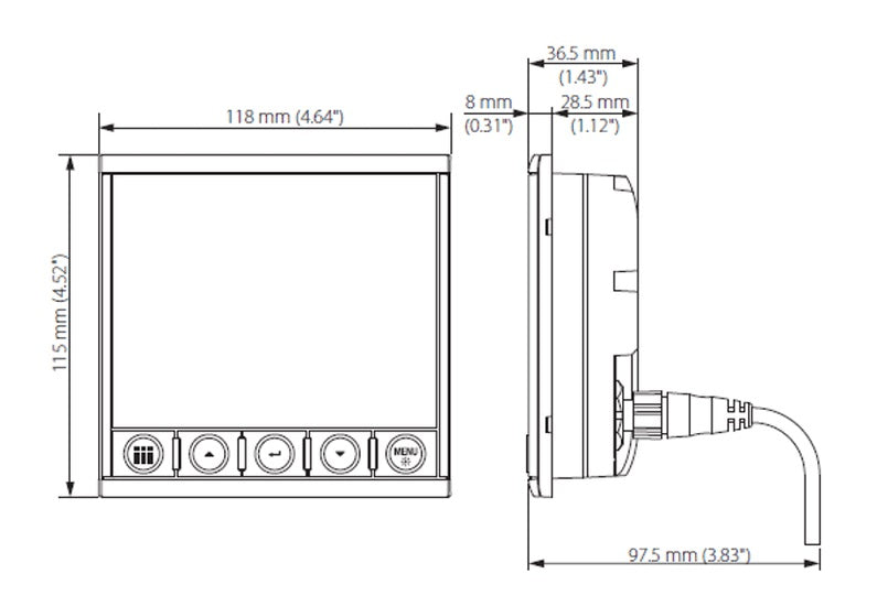 B&g Triton2 Digital Intrument Display