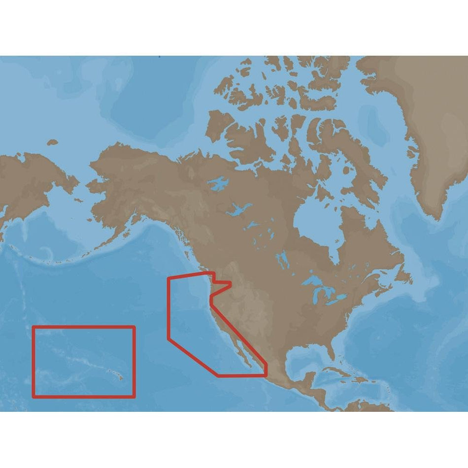 C-map Na-m024 Max Wide Microsd West Coast And Hawaii