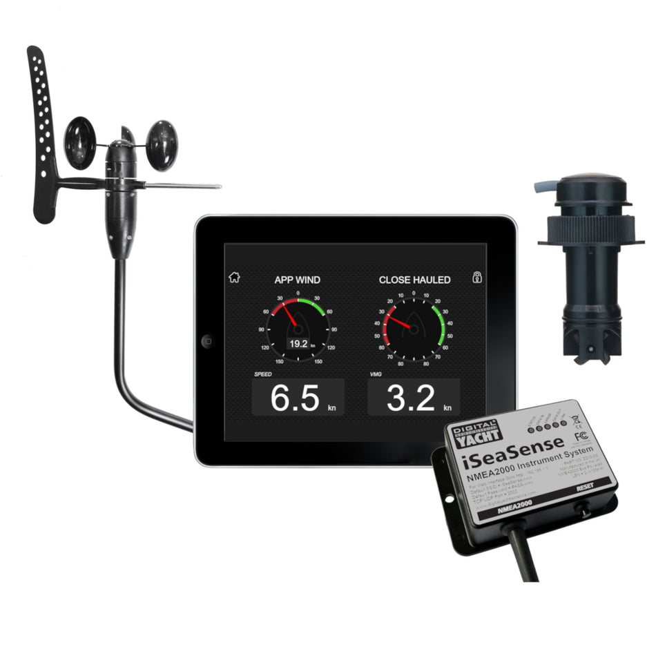 Digital Yacht Iseasense Speed/depth/temp/wind Pack - ZDIGISSPK1