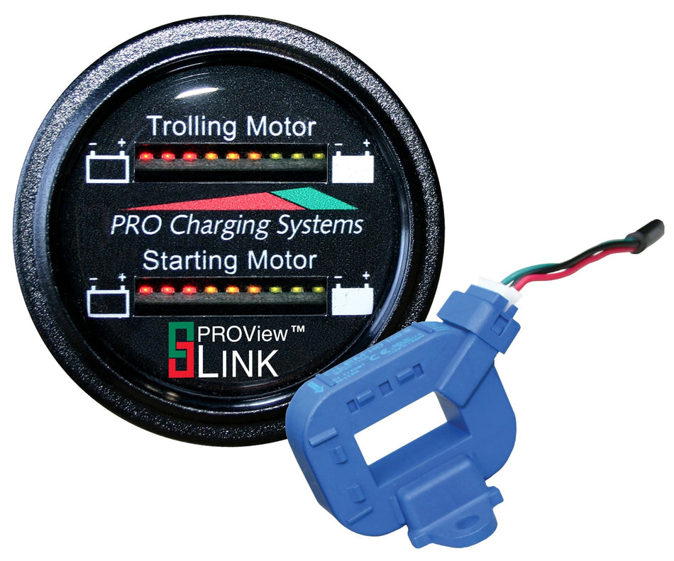 Dual Pro Lithiumm Battery Status Indicator Dual Marine Round Display