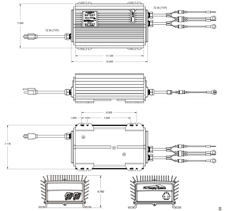 Dual Pro Dp36/12 Dual Power 36/12v Battery Charger