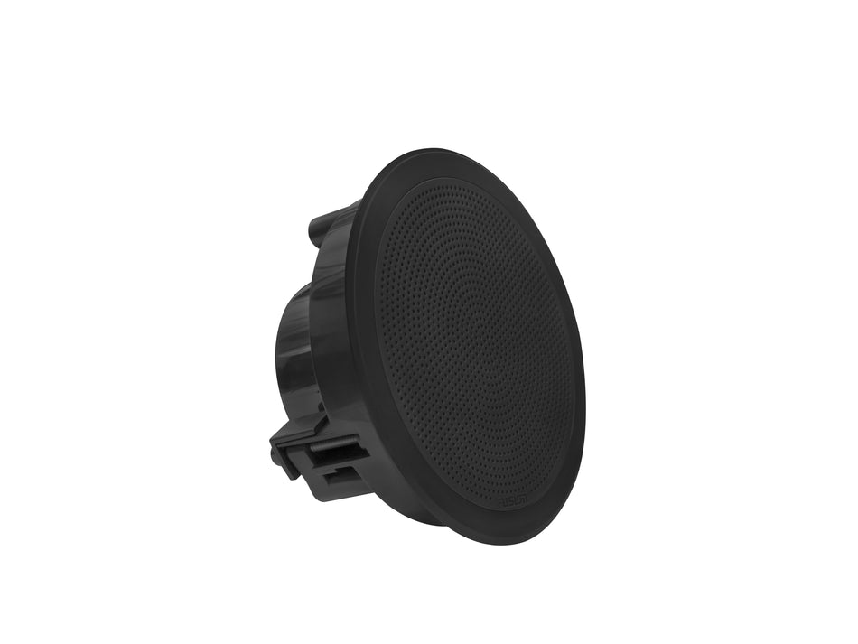 Fusion Fm-f65rb 6"" Black Round Flush Mount Speakers