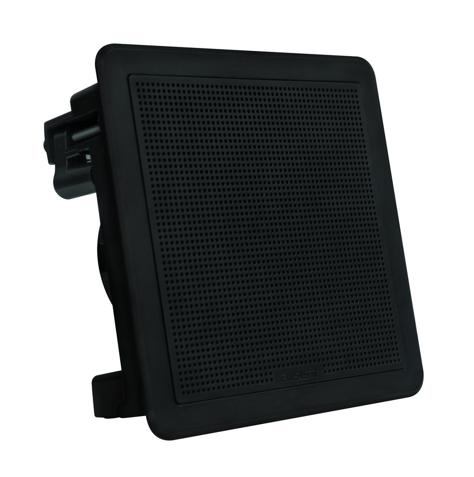 Fusion Fm-f65sb 6"" Black Square Flush Mount Speakers