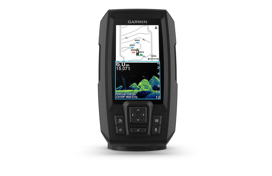 Garmin STRIKER Vivid 4cv Fishfinder GPS Track Plotter - Model 010-02550-00 with GT20 Transducer