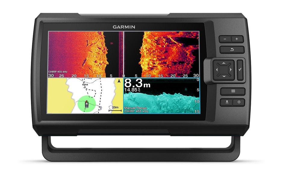 Garmin Striker Vivid 9sv 9" Fishfinder GPS Track Plotter with GT52 - Part Number 010-02554-00