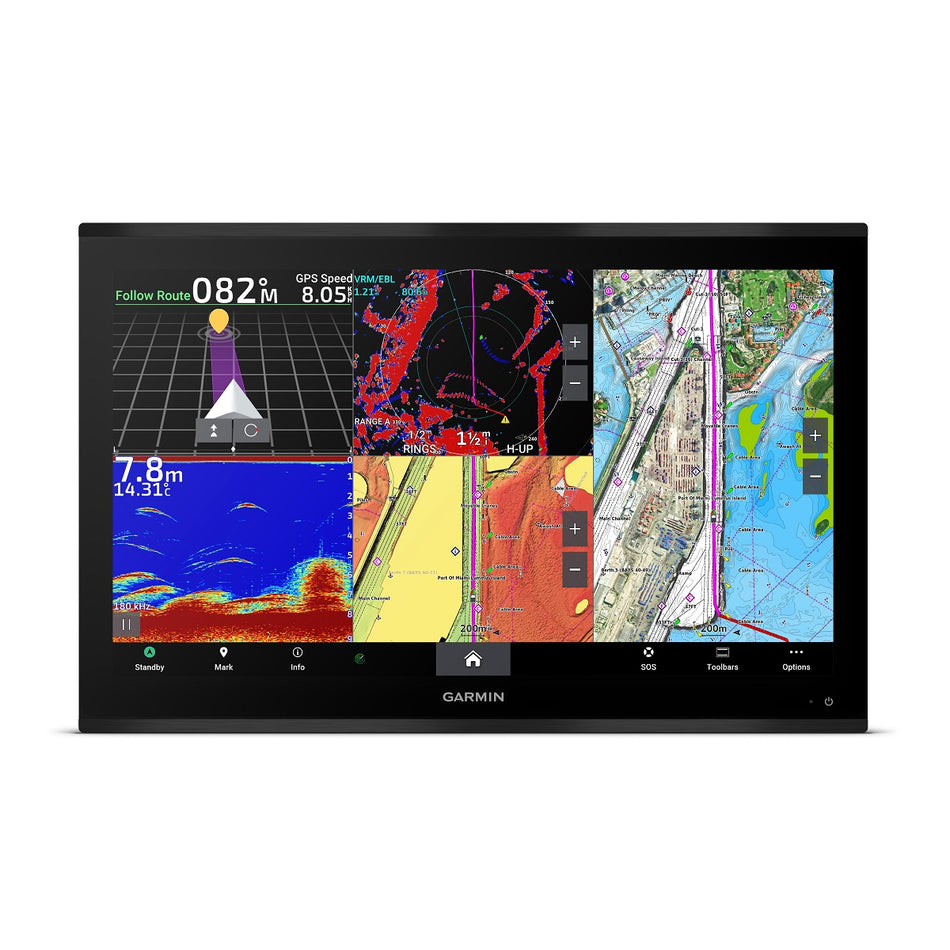 Garmin GPSMAP 9027 27-Inch Chartplotter with Worldwide Basemap - Part Number 010-02676-00