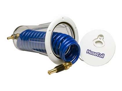 Hosecoil Flush Mount Enclosure With 15' 3/8"" Hose