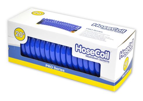 Hosecoil Pro 20' 1/2"" Hose With Flex Relief