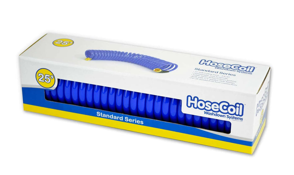 Hosecoil 25' 3/8"" Hose With Flex Relief