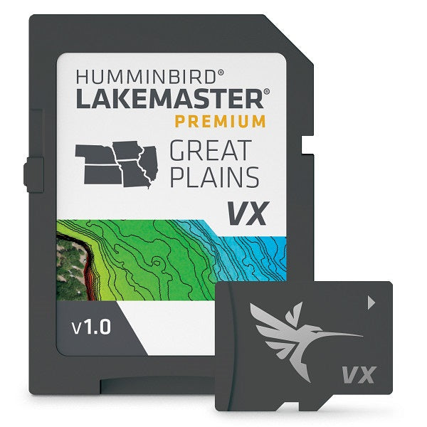 Humminbird Lakemaster VX Premium Great Plains microSD