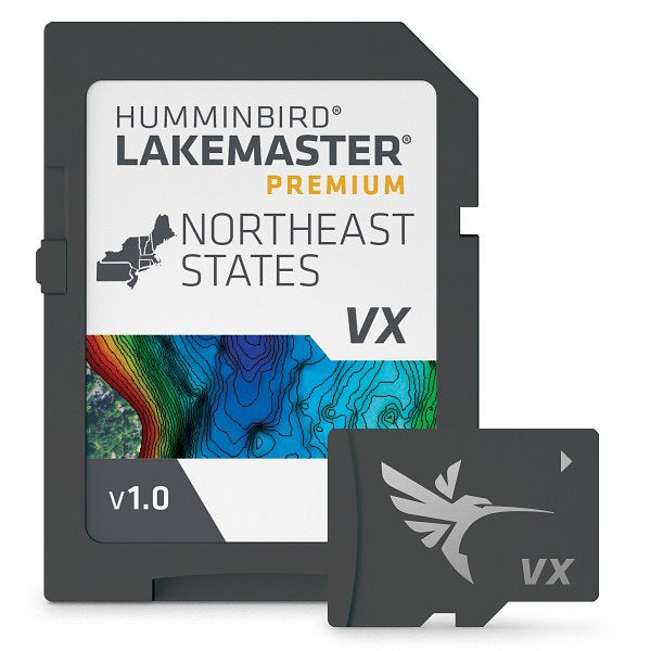 Humminbird Lakemaster VX Premium Northeast microSD