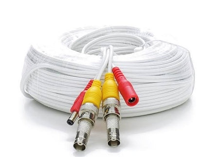 60ft RG59 Siamese Cable Bnc Males And Power Leads