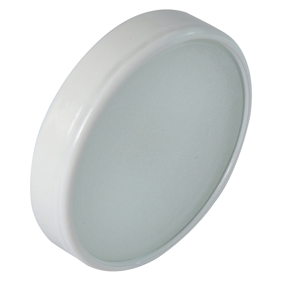 Lumitec Halo Down Light - White Housing with Blue and White Dimming Light (Part #112821)